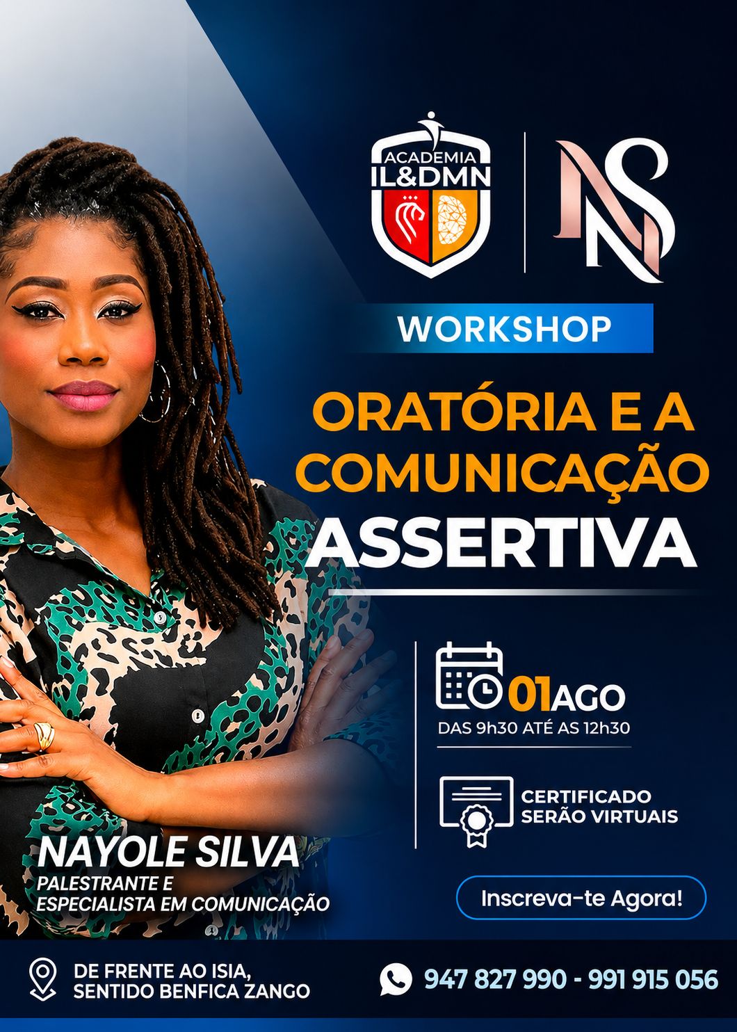 WORKSHOP DE ORATÓRIA E COMUNICAÇÃO ASSERTIVA