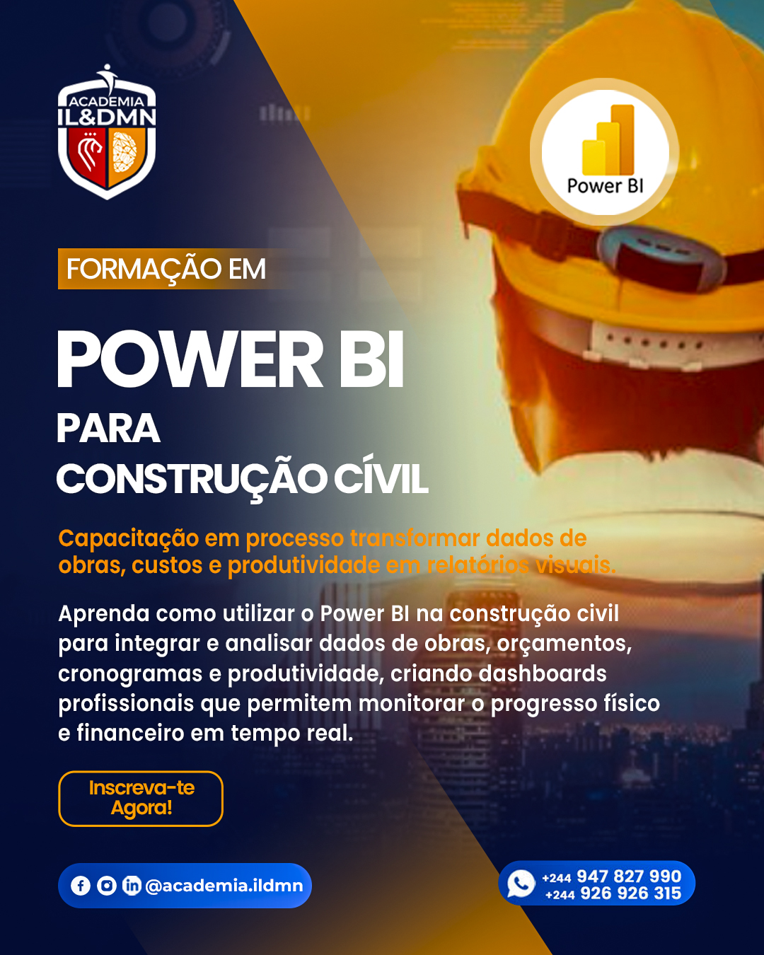 POWER BI PARA CONSTRUÇÃO CIVIL (GESTÃO DE OBRAS)