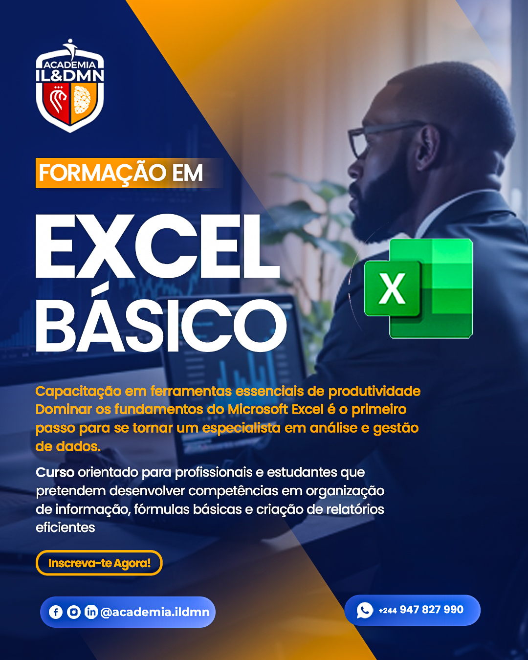 EXCEL BÁSICO AO INTERMÉDIO