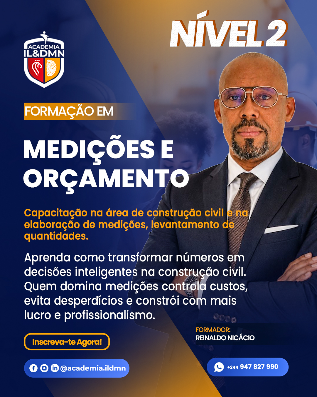 MEDIÇÕES E ORÇAMENTO – NÍVEL 2