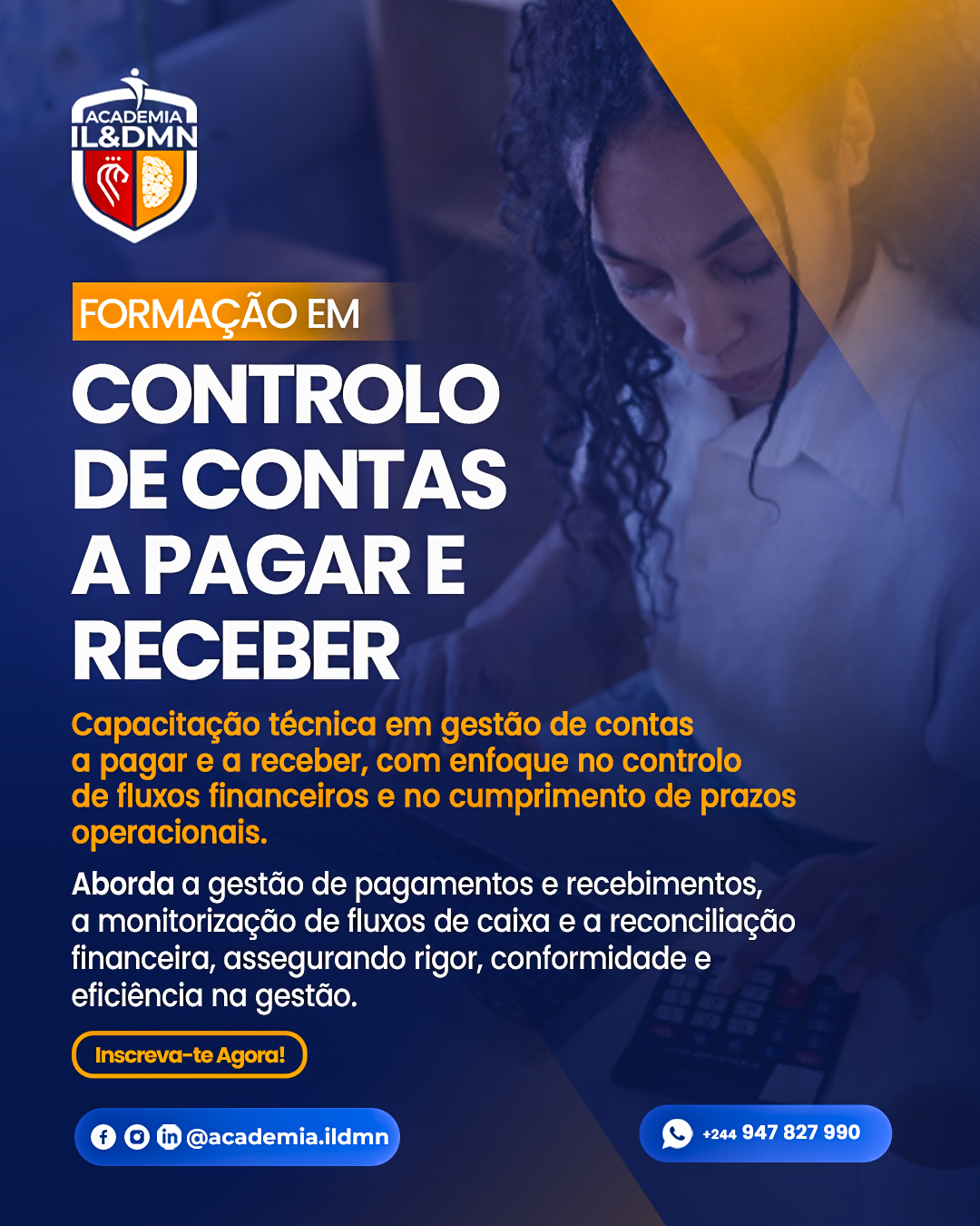 CONTROLO DE CONTAS A PAGAR E A RECEBER