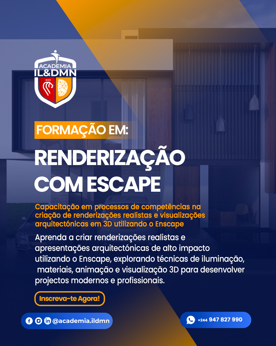 RENDERIZAÇÃO COM O ENSCAPE
