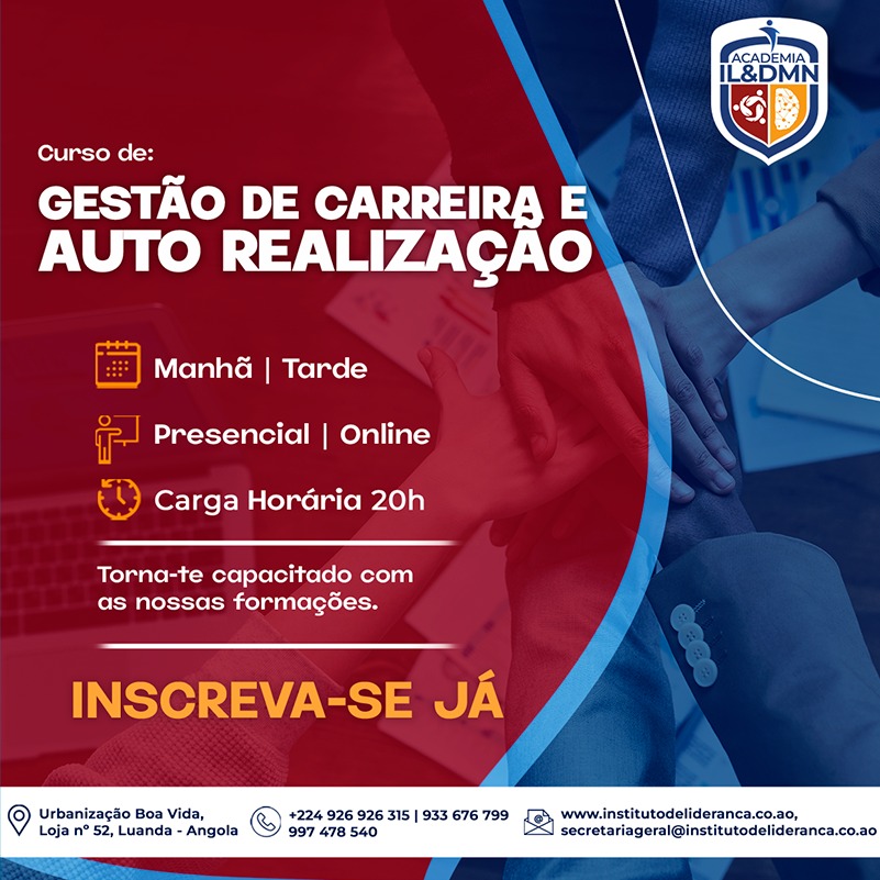 GESTÃO DE CARREIRA E AUTO REALIZAÇÃO 