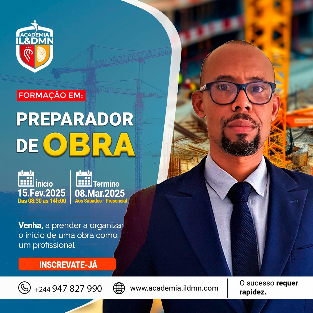 PREPARADOR DE OBRA (ON-LINE)