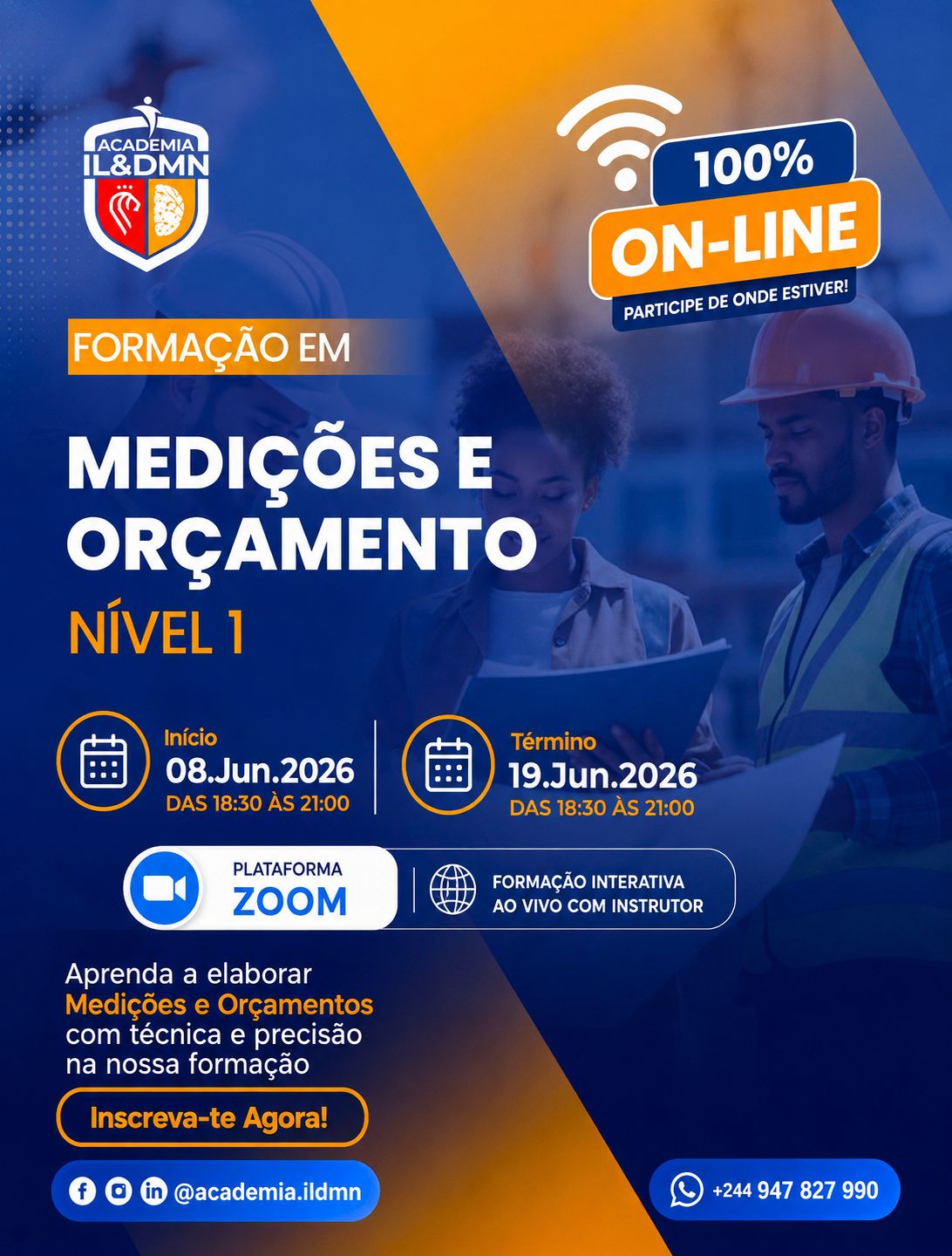 MEDIÇÕES E ORÇAMENTO (ON-LINE)